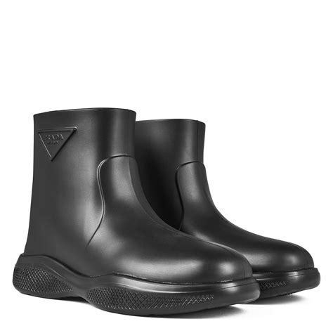 Prada Rubber Boots .